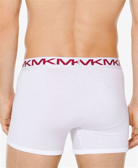 Michael Kors Men's Performance Cotton Boxer Briefs, .